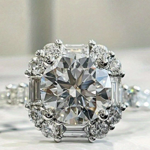 Bohemian Palace Style Moissanite Ring