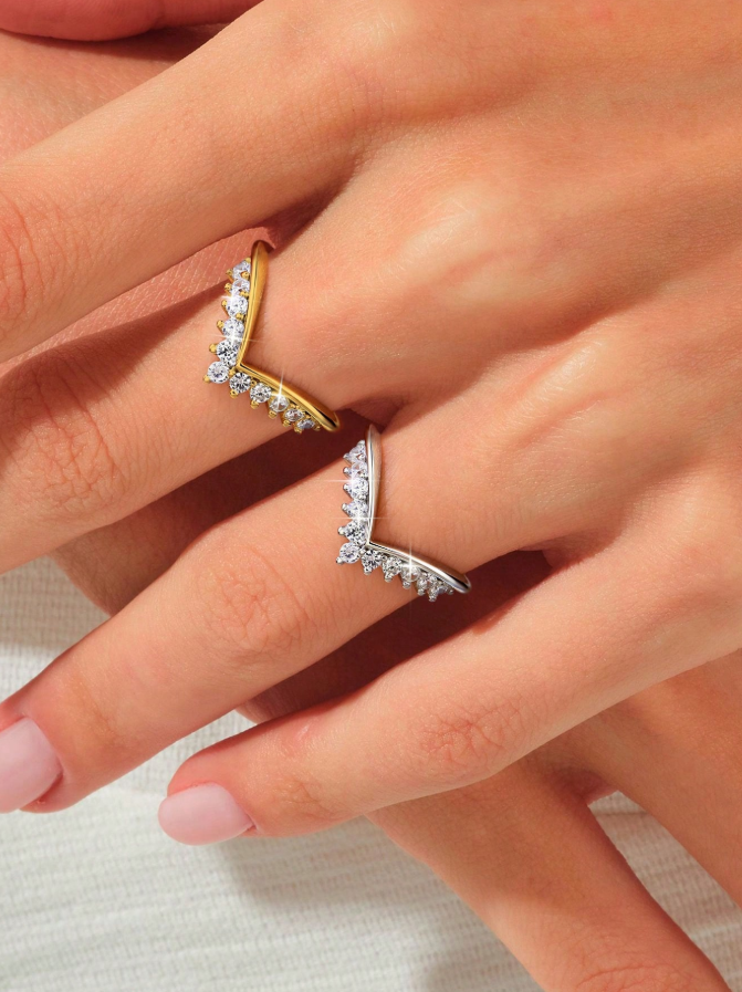 V-Shape Crown Side Bands