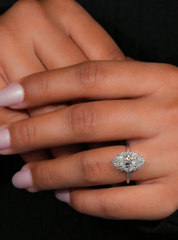 Marquise Engagement Ring - Image 6