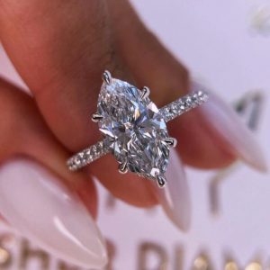 Horse Eye Diamond Ring