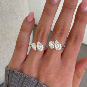 Double Water-Drop Ring