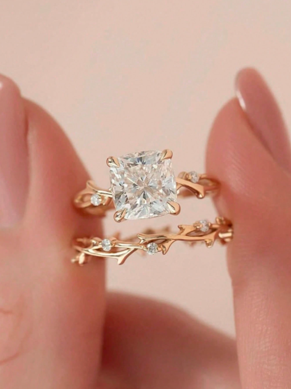 2.5CT Moissanite Ring