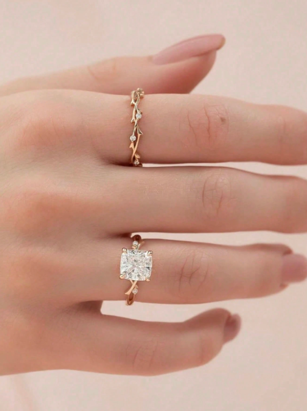 2.5CT Moissanite Ring - Image 2