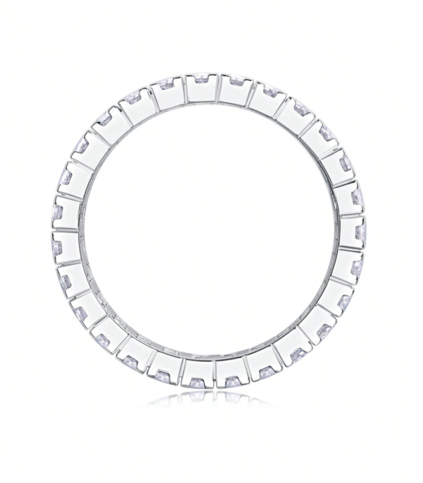 925 Sterling Silver Moissanite Ring - Image 8