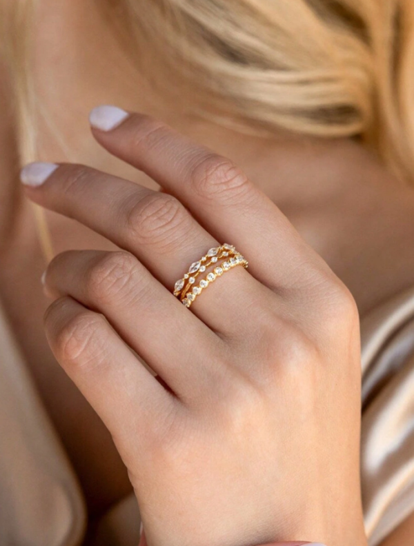 3 Piece Side/Wedding Bands - Image 2