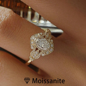 The Royale Moissanite Ring
