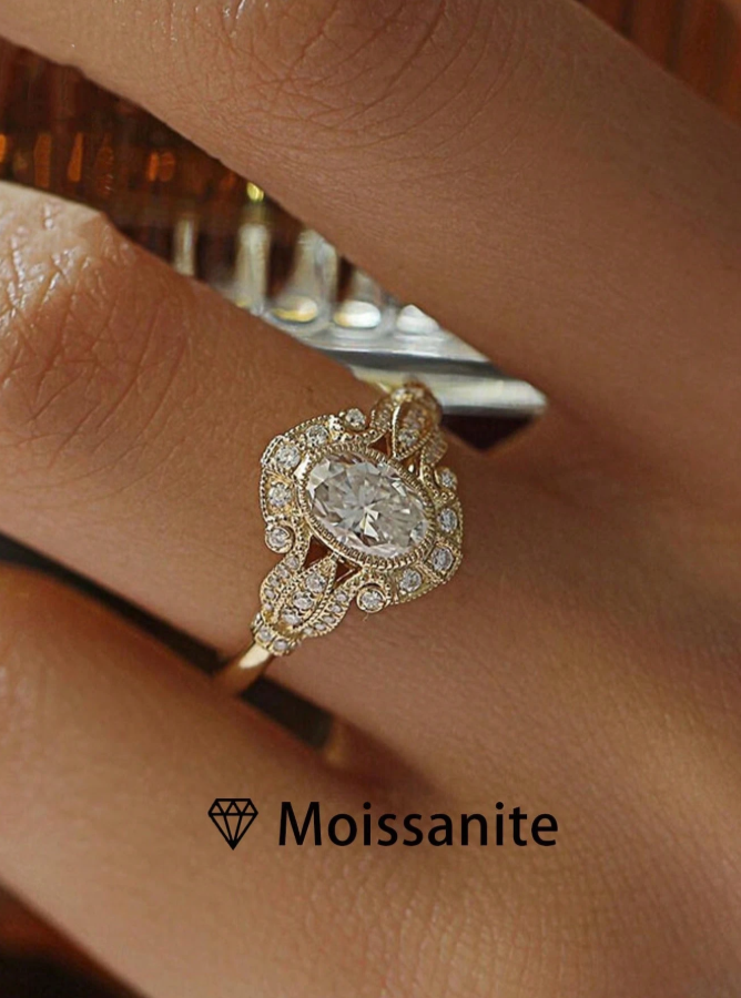 The Royale Moissanite Ring