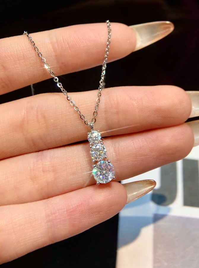 Trinity Spark Necklace - Image 2