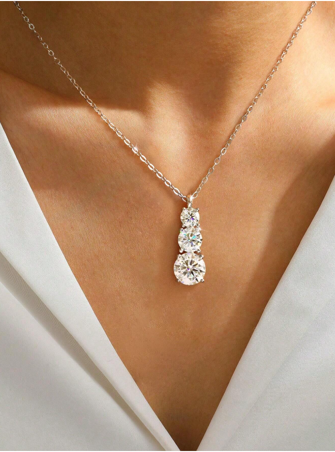 Trinity Spark Necklace