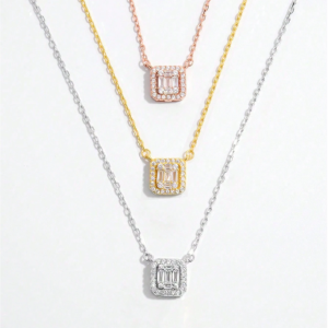 Radiant Grid Necklace