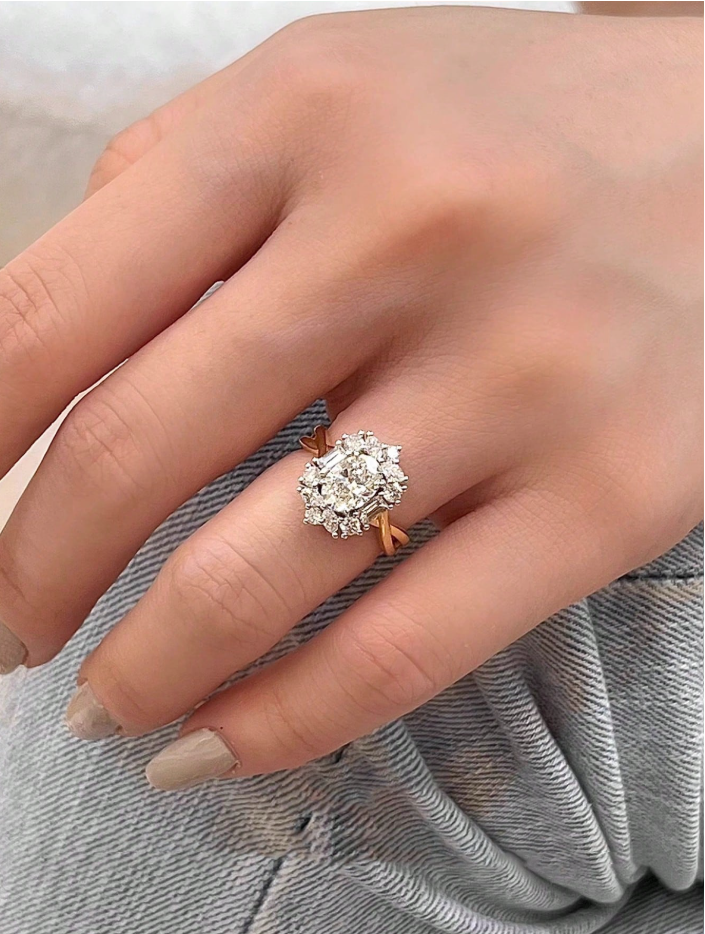 Luna Geometry Ring - Image 2