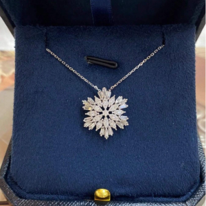 Winter Radiance Pendant Necklace