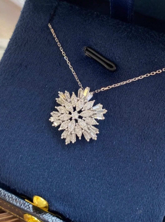 Winter Radiance Pendant Necklace - Image 2