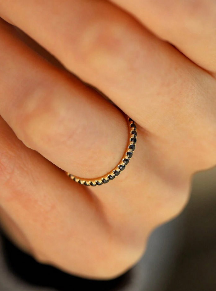 Midnight Stacking Ring - Image 5