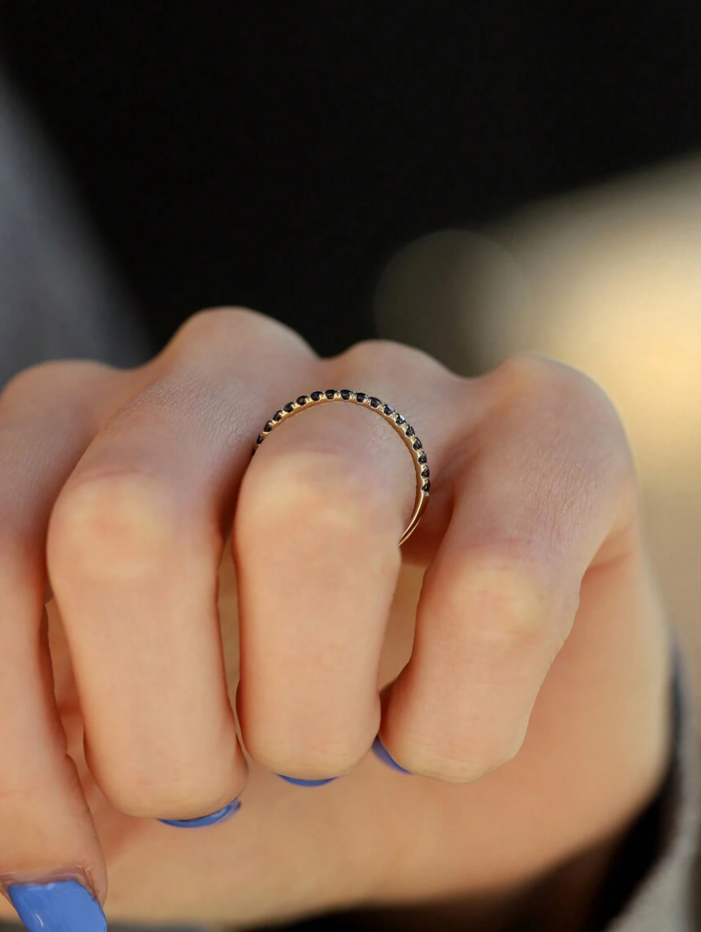 Midnight Stacking Ring - Image 6