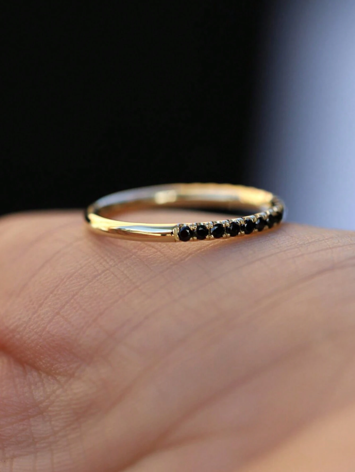 Midnight Stacking Ring - Image 7
