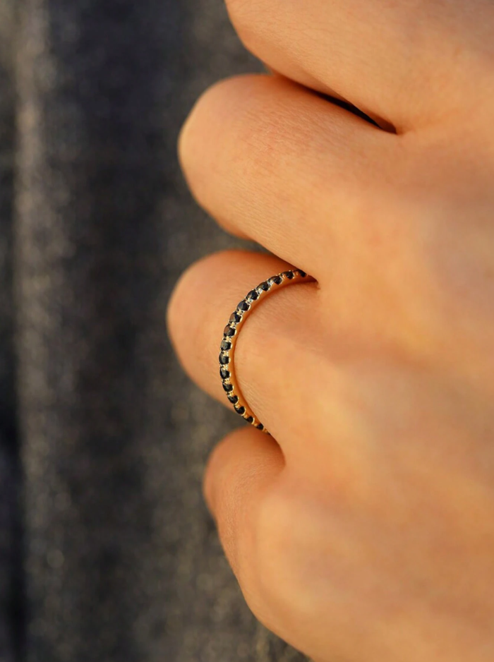 Midnight Stacking Ring - Image 8