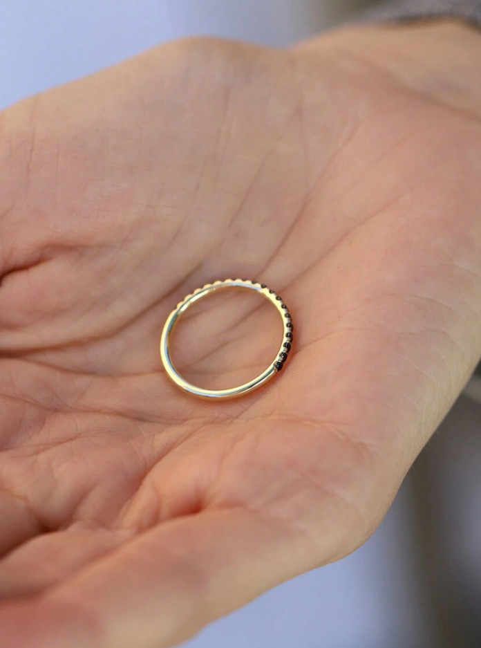 Midnight Stacking Ring - Image 4