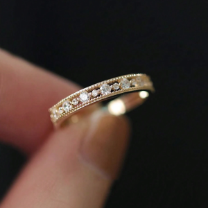 Glacia Wedding Band