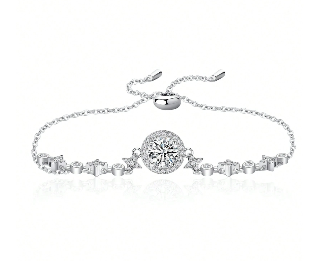 Full Star Moissanite Bracelet