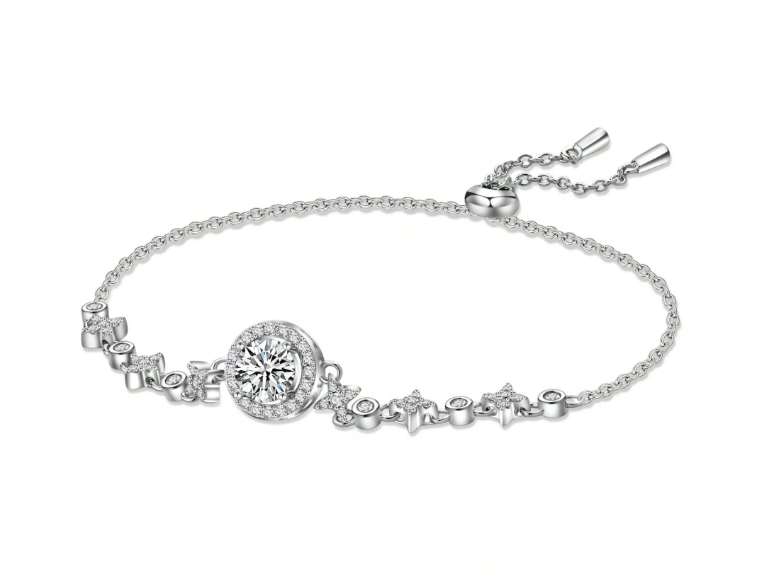 Full Star Moissanite Bracelet - Image 2