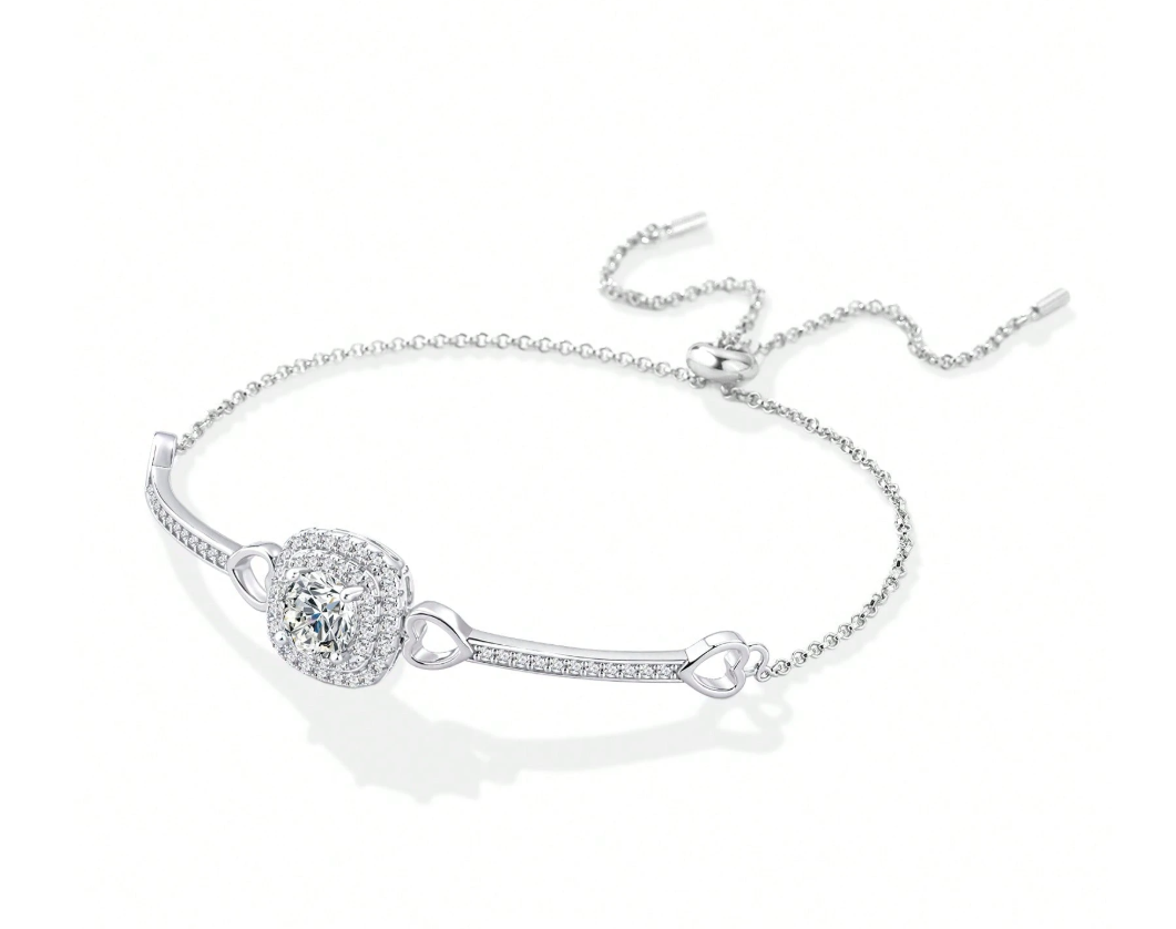 Halo Heart Bracelet - Image 2